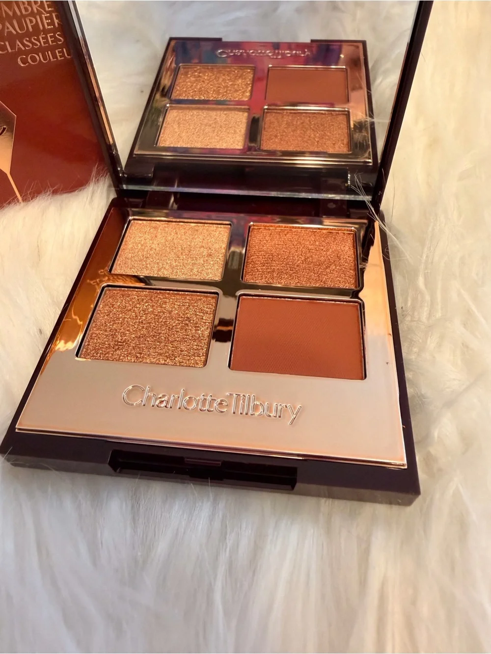 Charlotte Tilbury Copper Charge Eyeshadow Palette — Copper & Gold Tones